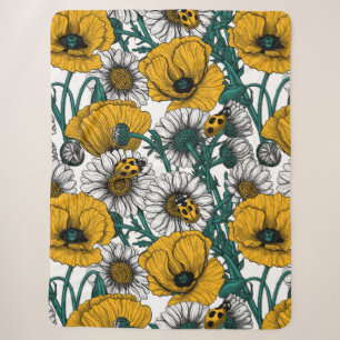 The meadow in yellow sherpa blanket