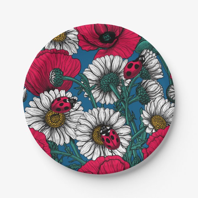 The meadow paper plate (Front)