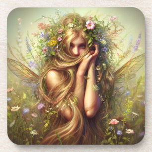 The Meadow Pixie  Coaster