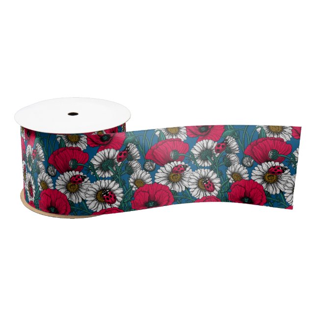 The meadow satin ribbon (Spool)