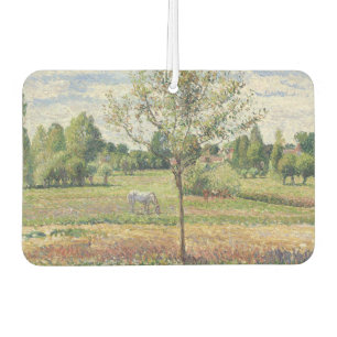 The Meadow with Grey Horse, Eragny, Oil Painting Air Freshener