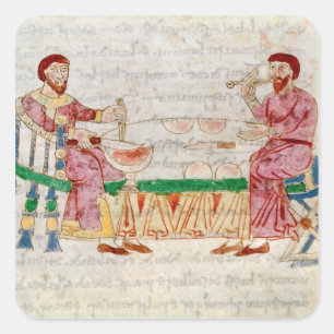 The Meal, from 'De Universo' Square Sticker