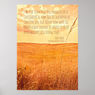 The Measure of a Civilization Poster