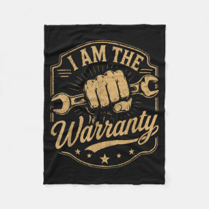 The Mechanic Car Lover Mechanic Car Parts Repair Fleece Blanket