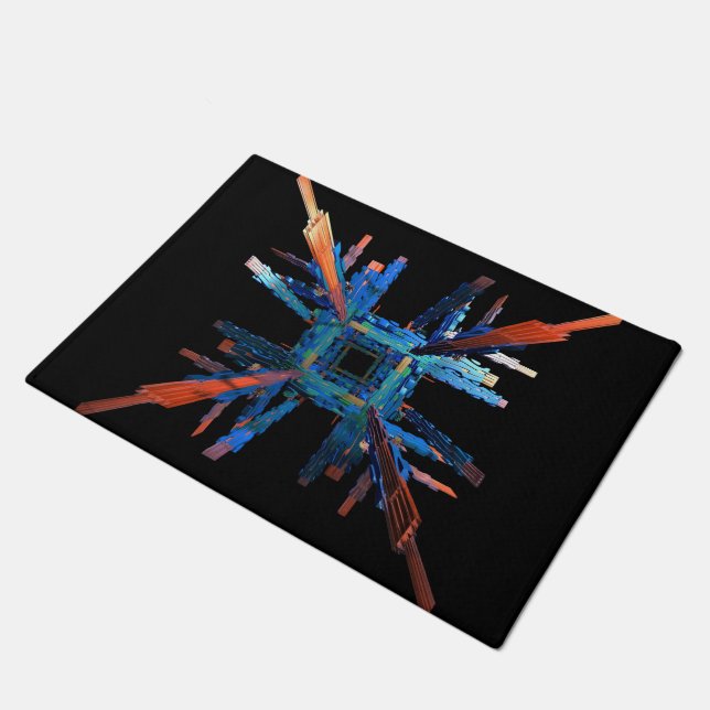 The Mechanics of It All Door Mat (Angled)