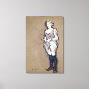 The Medical Inspection: Blonde Prostitute, 1894 Canvas Print