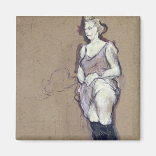 The Medical Inspection: Blonde Prostitute, 1894 Magnet