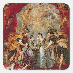 The Medici Cycle Square Sticker