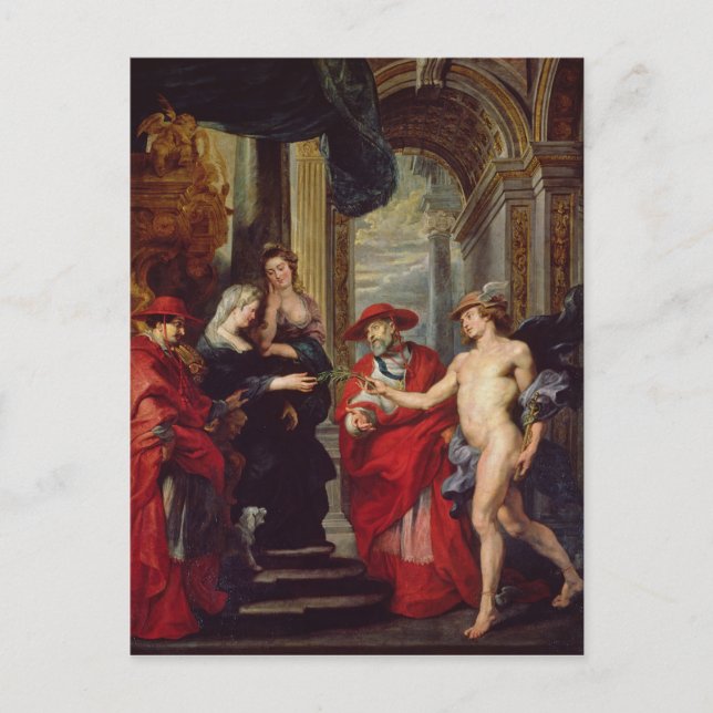 The Medici Cycle: The Treaty of Angouleme Postcard (Front)
