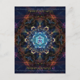 The Medicine Buddha -Bhaisajyaguru Postcard