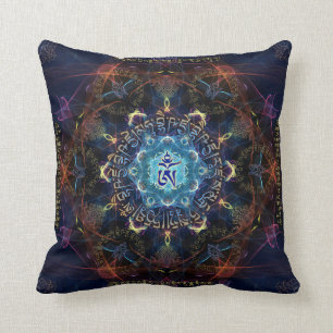 The Medicine Buddha - The Healer of all Sufferings Throw Pillow