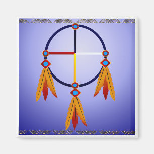 The Medicine Wheel Magnet