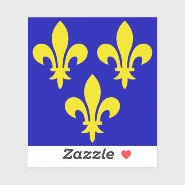 The Medieval Flag of France (Sheet)