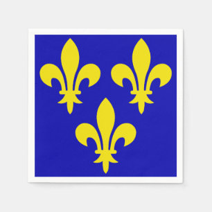 The Medieval Flag of France Napkin