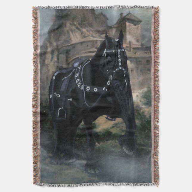 The Medieval Horse - Blanket (Front Vertical)