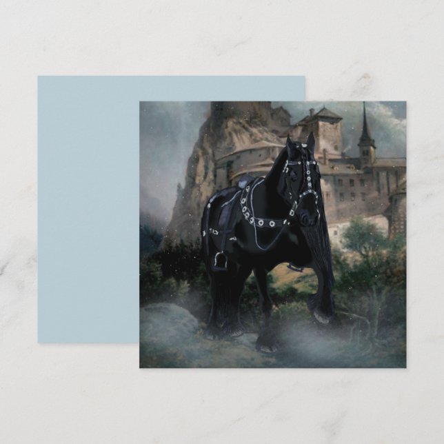 The Medieval Horse - Greeting Card (Front/Back)