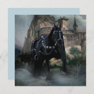 The Medieval Horse - Greeting Card