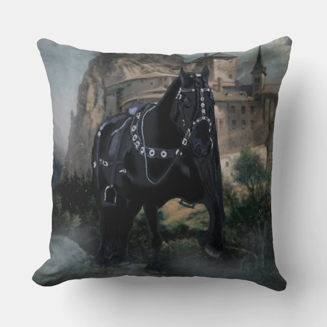 The Medieval Horse - Pillow (Front)