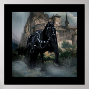 The Medieval Horse - Poster