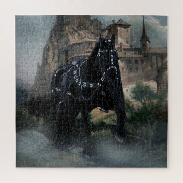 The Medieval Horse - Puzzle (Vertical)