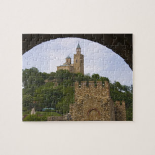 The medieval stronghold of Tsarevets Jigsaw Puzzle