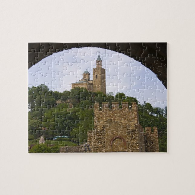 The medieval stronghold of Tsarevets Jigsaw Puzzle (Horizontal)