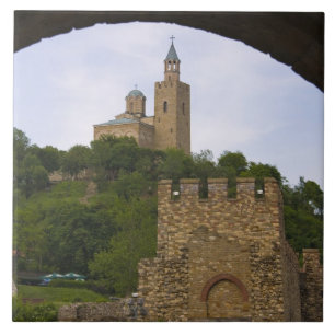 The medieval stronghold of Tsarevets Tile