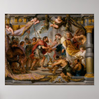 The Meeting of Abraham and Melchizedek Rubens Art