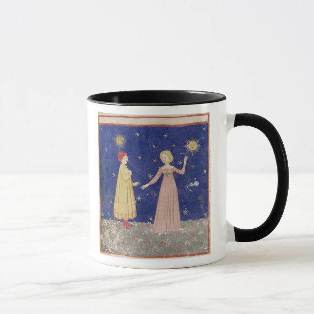 The Meeting of Dante  and Beatrice Mug (Right)