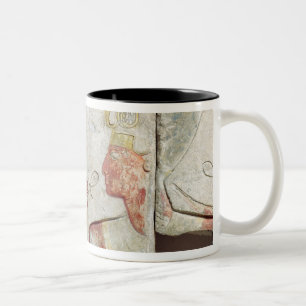 The Meeting of the Pharaoh and Horus Two-Tone Coffee Mug