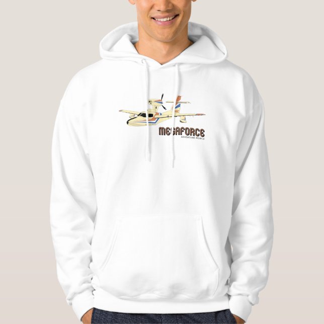 The Megeforce Adventure Mobile (For Light Colours) Hoodie (Front)