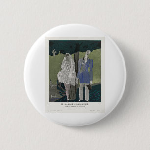 The melancholy marriage, Modes by Charles Martin 2 Inch Round Button