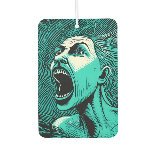 The Melancholy Mermaid's Lament Air Freshener (Front)