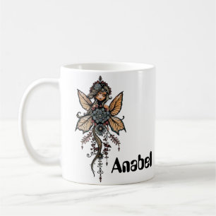 The melody of nature,  dance of the flower fairy.  coffee mug