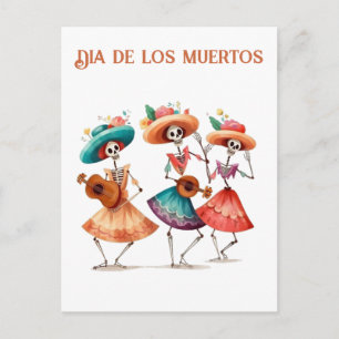 The Melody of the Dancing Dead, custom Postcard