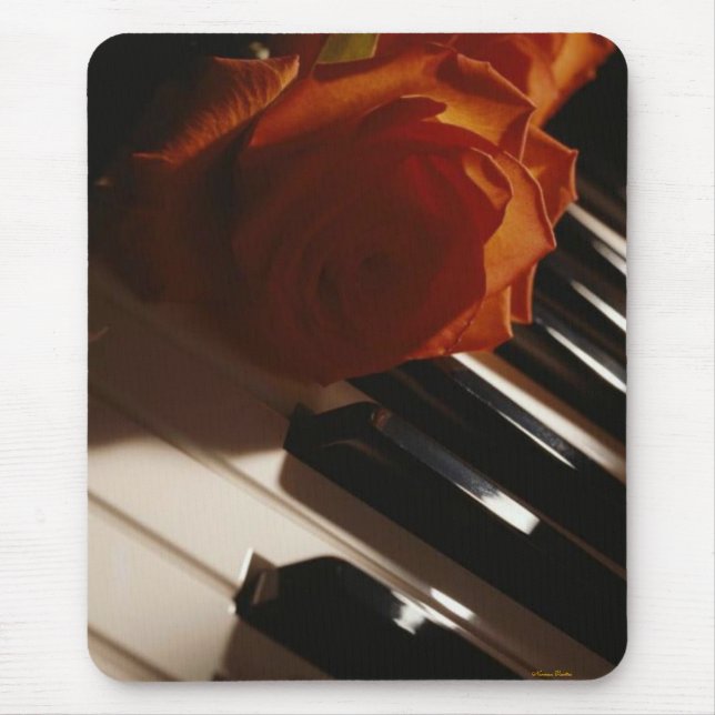 The Melody Of The Piano Mousepad (Front)