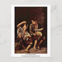 The Melon Eater By Bartolome Esteban Murillo