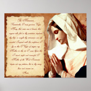 The Memorare Poster