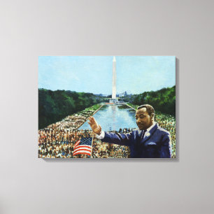 The Memorial Speech 2001 Canvas Print