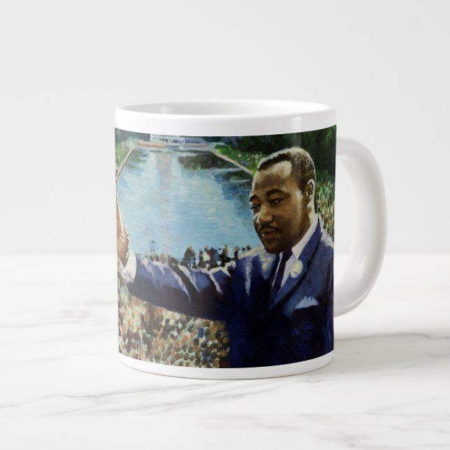 The Memorial Speech 2001 Large Coffee Mug (Front Right)