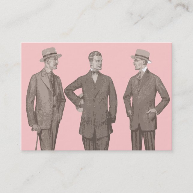 The Men Business Card (Front)