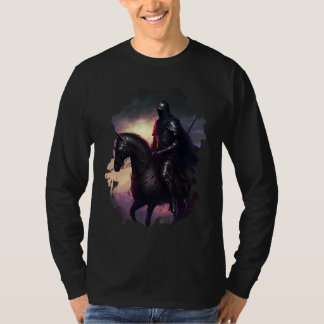The menacing knight in the night T-Shirt