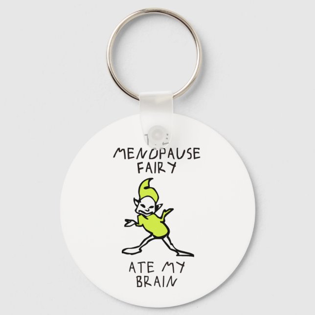The Menopause Fairy Keychain (Front)