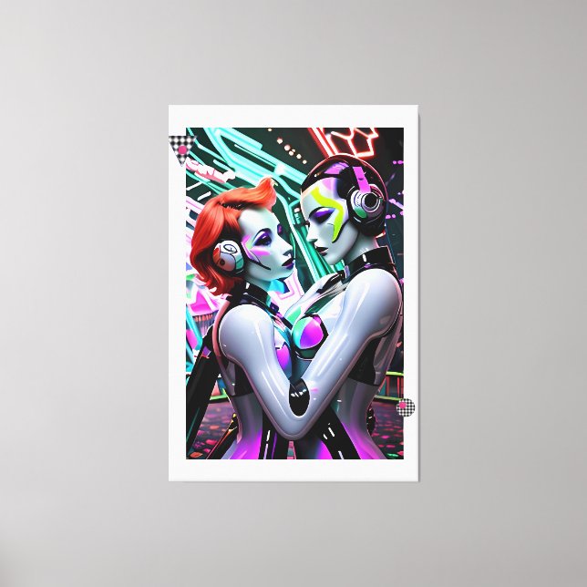 The Merger Canvas Print (Front)