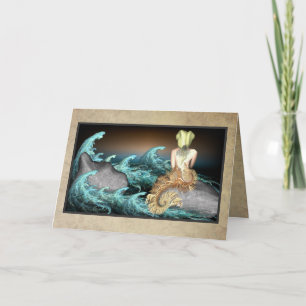 The Mermaid Greetings Card
