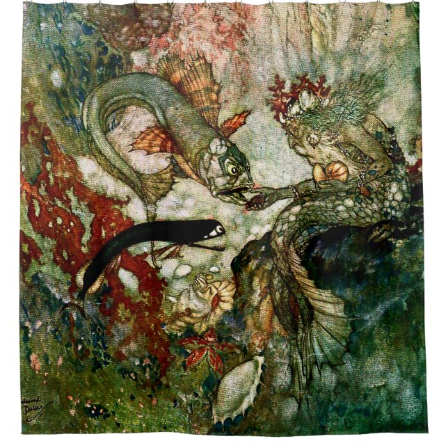 “The Mermaid King” by Edmund Dulac (Front)