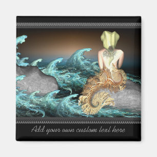 The Mermaid Personalized Magnet