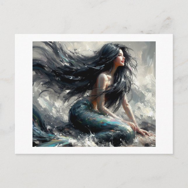 The Mermaid,  Postcard (Front)