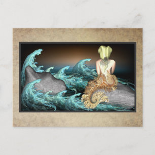 The Mermaid Postcard