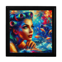 "The Mermaid’s Wish" Elegant Keepsake 